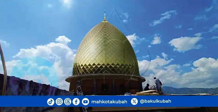 Kubah Stainless Gold Pilihan Elegan