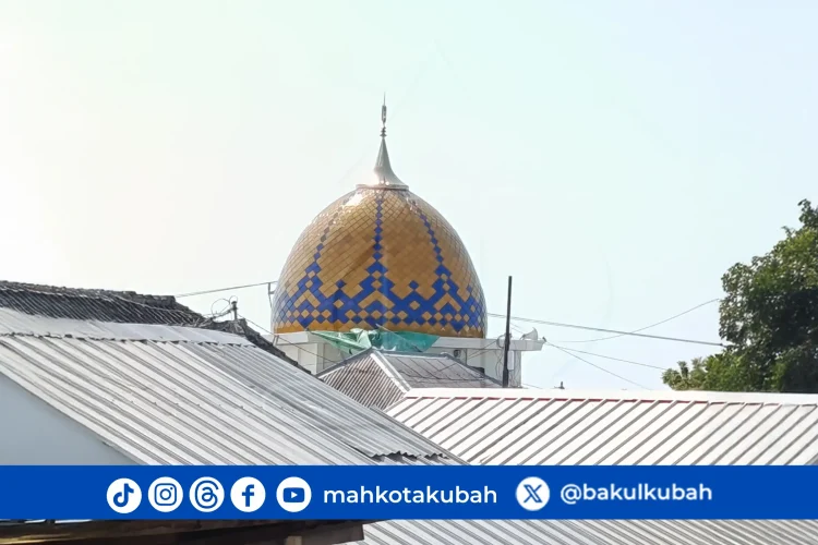 Kubah Masjid Enamel Galvalume Lombok Utara