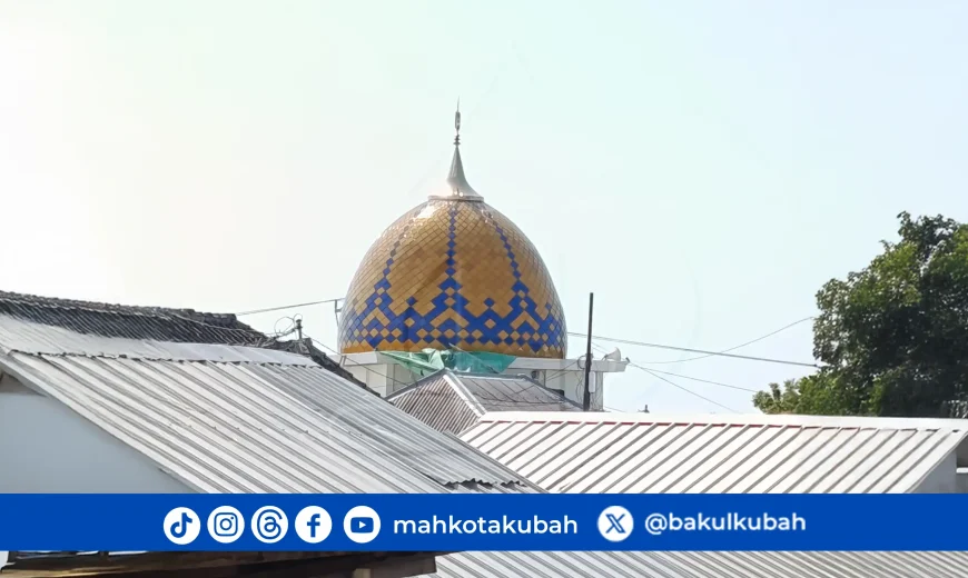 Kubah Masjid Enamel Galvalume Lombok Utara