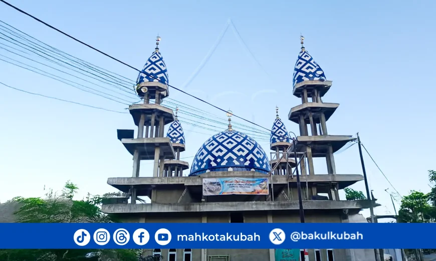 Kubah Masjid Enamel Galvalume Kota Batam