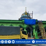 Kubah Masjid Enamel Galvalume Mamuju