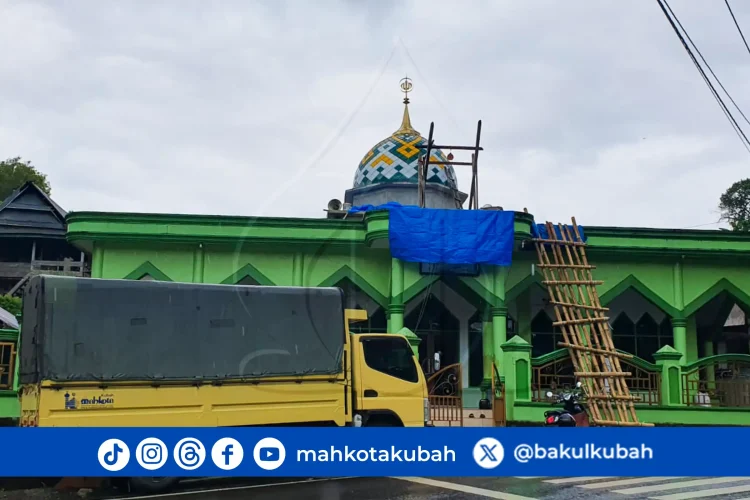 Kubah Masjid Enamel Galvalume Mamuju