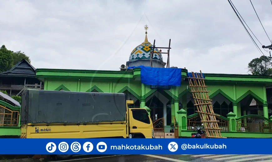 Kubah Masjid Enamel Galvalume Mamuju