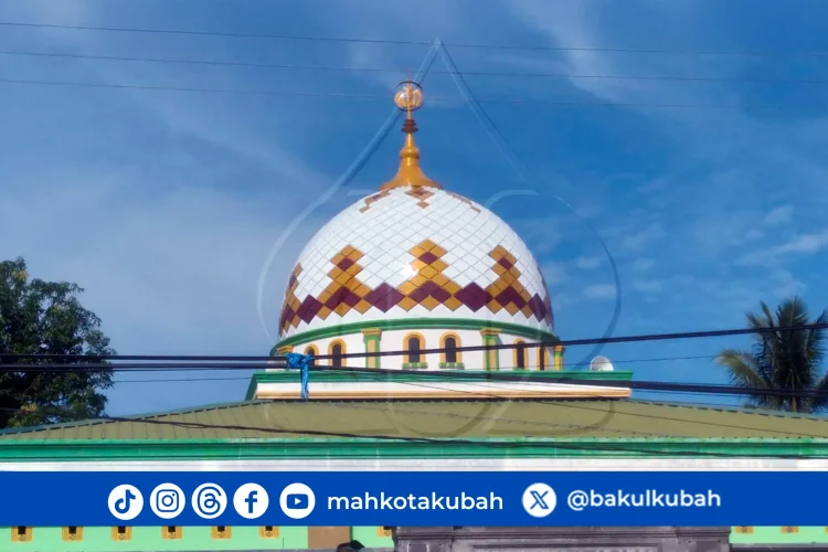 Kubah Masjid Enamel Galvalume Pohuwato