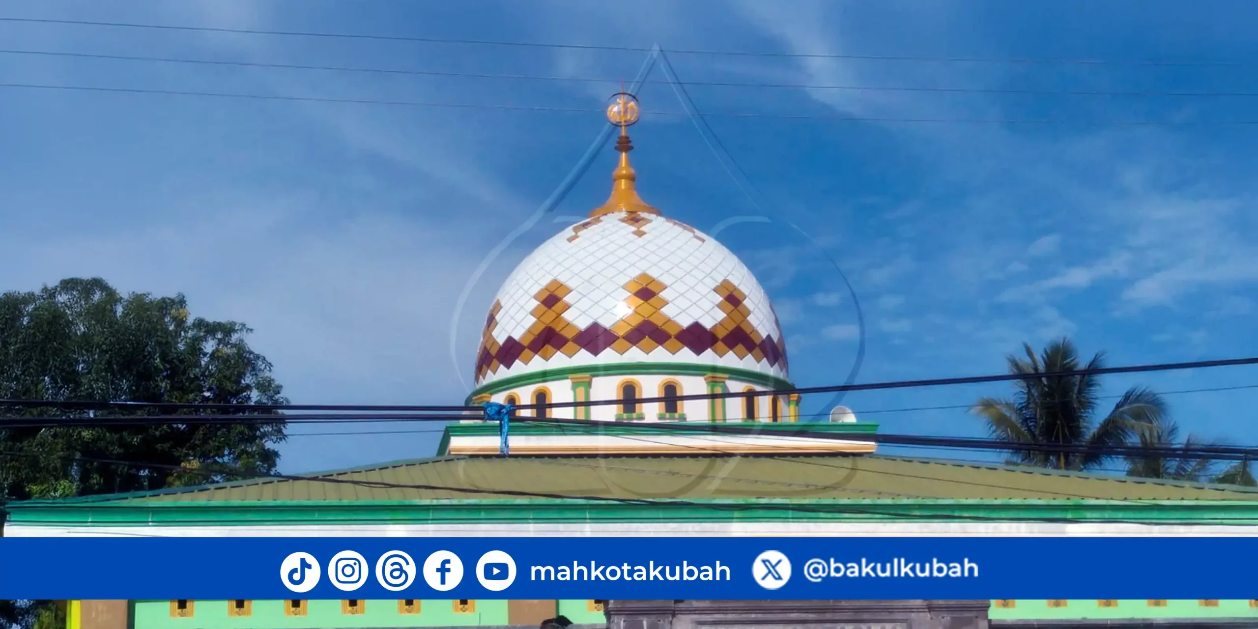 Kubah Masjid Enamel Galvalume Pohuwato