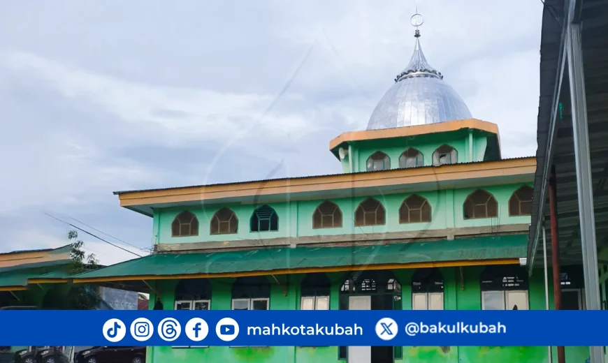 Pemasangan kubah stainless 5,5m Belopa Utara Luwu Sulawesi Selatan_com