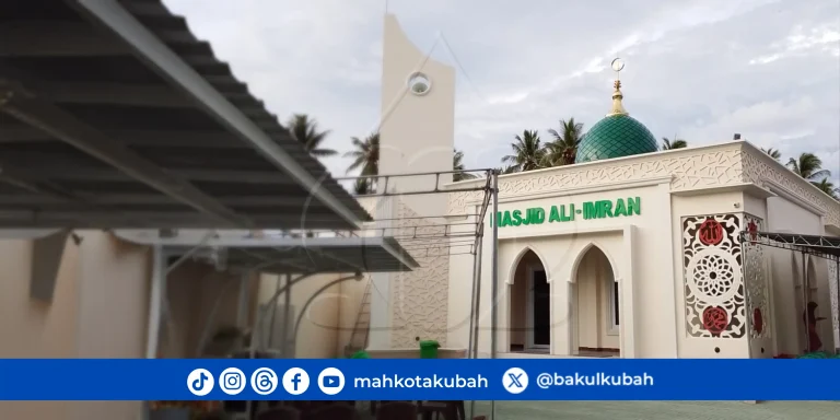 pemasangan kubah enamel Paguat pohuwato_net