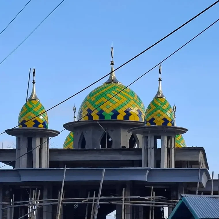 pemasangan kubah enamel desa maunori Kec keo tengah Kab Nagekeo NTT_thumb