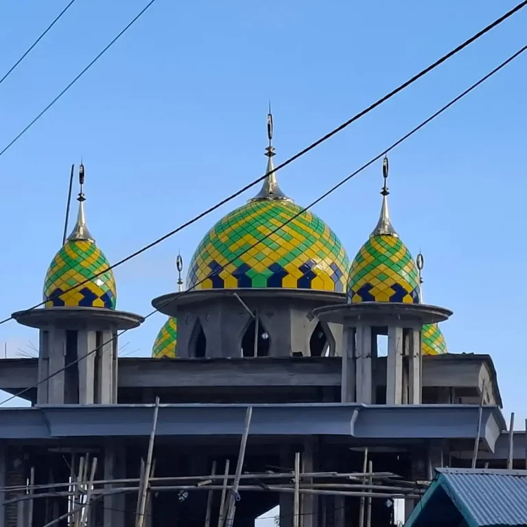 pemasangan kubah enamel desa maunori Kec keo tengah Kab Nagekeo NTT_thumb
