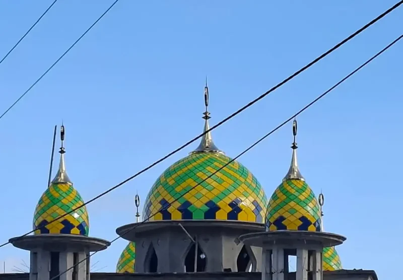 pemasangan kubah enamel desa maunori Kec keo tengah Kab Nagekeo NTT_thumb