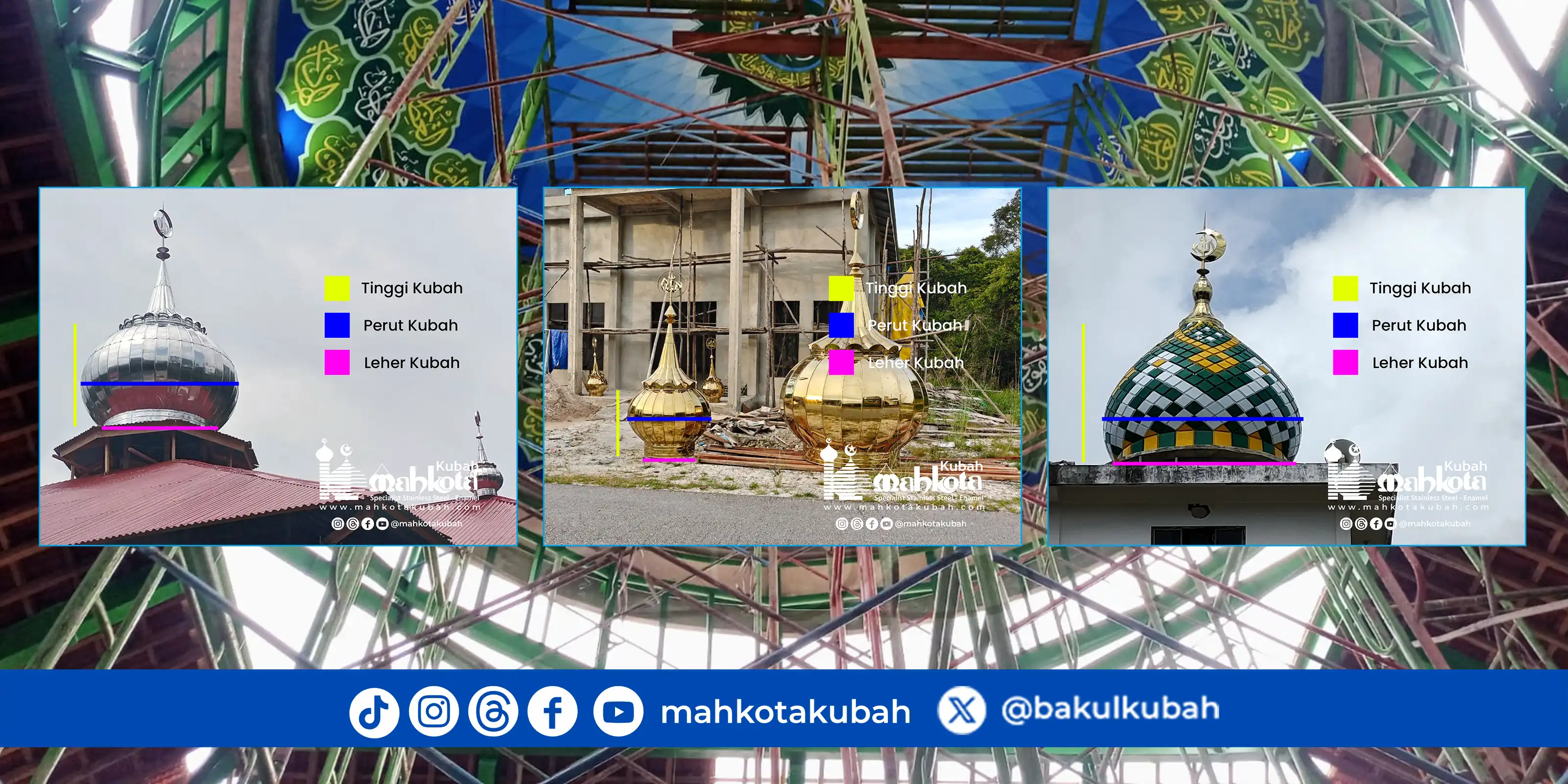 Yang Menentukan Harga Kubah Perut atau Leher
