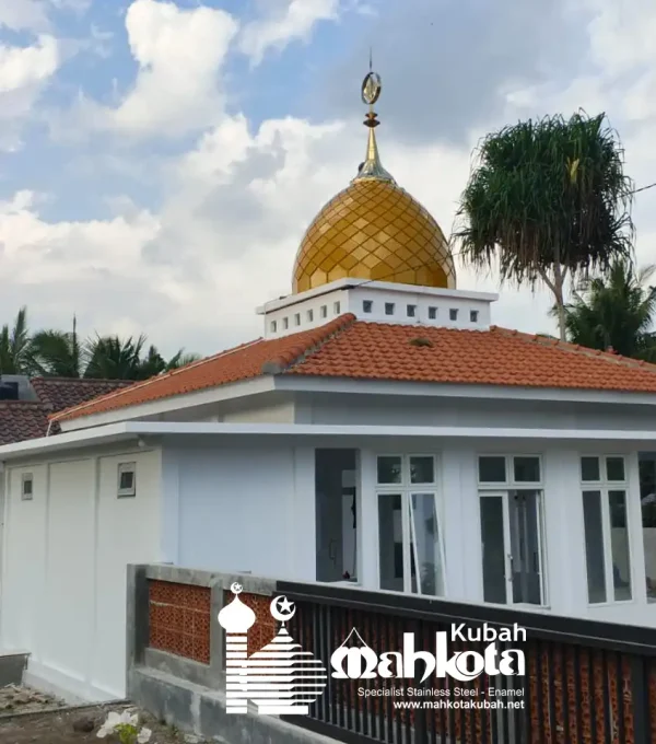 thum pemasangan kubah masjid enamel galvalume baok praya lombok tengah net