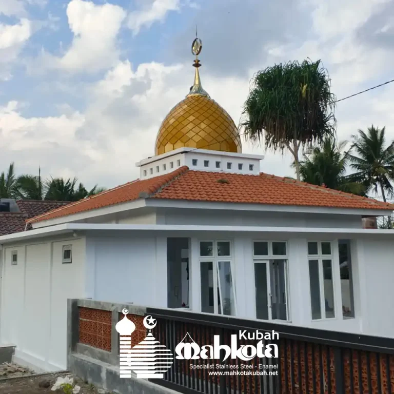 thum pemasangan kubah masjid enamel galvalume baok praya lombok tengah net