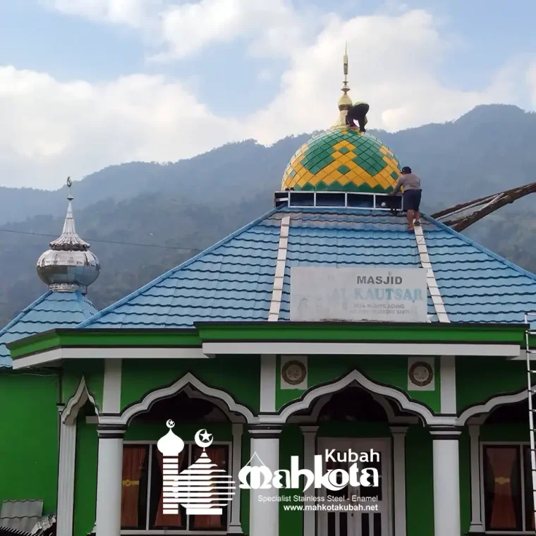 thumb_Kubah Masjid Enamel Galvalume Lebong