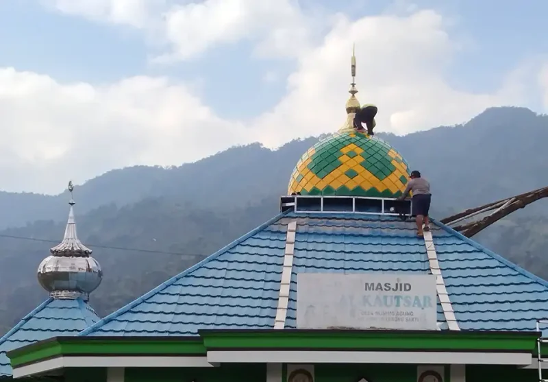 thumb_Kubah Masjid Enamel Galvalume Lebong